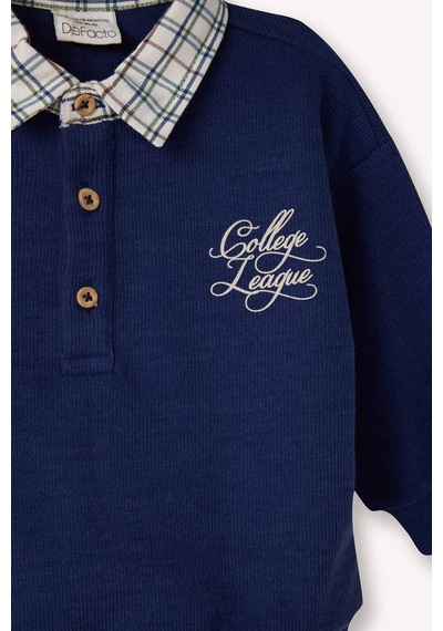 Defacto Erkek Bebek Selanik Kumaş 2li Takım Polo Yaka Sweatshirt Pantolon G6480a526spnv95 Lacivert-nv95 Defacto Erkek Bebek Selanik Kumaş 2li Takım Polo Yaka Sweatshirt Pantolon G6480a526spnv95 Lacivert-nv95