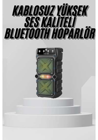 Bluetooth Hoparlör Yüksek Ses Kaliteli Büyük Boy Çift Çıkışlı Ses Bombası Mh-hs2953-6262
