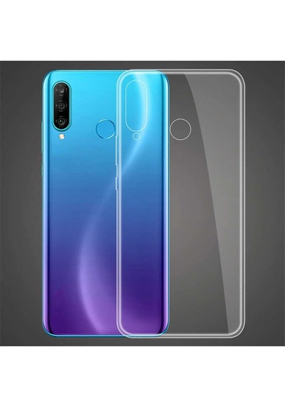 Huawei Honor 20 Lite Kılıf Zore Süper Silikon Kapak Renksiz