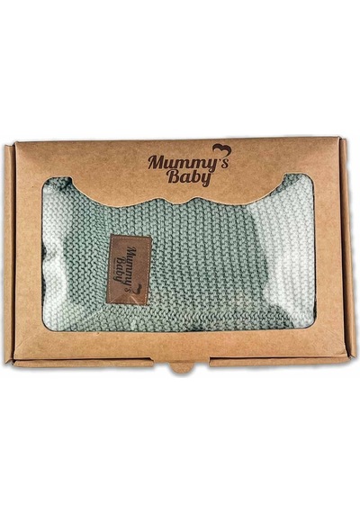 Mummy's Baby Organik Pamuk Battaniye 80x100 Yeşil