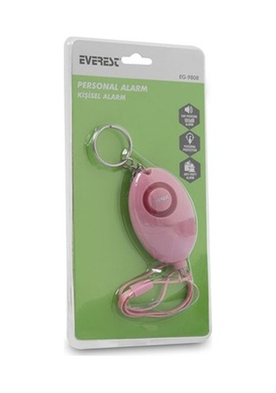 Everest Eg-9808 Kişisel Güvenlik Alarmı Beyaz Veya Pembe Olarak Stok Durumuna Göre Açık Füme - Füme - Kahverengi