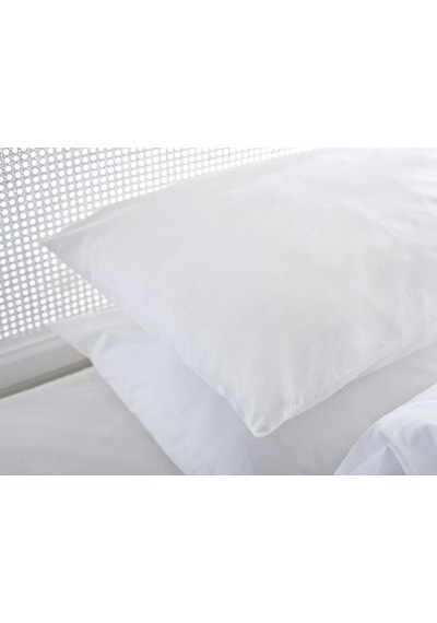 2'Li 50X70 Renforce Beyaz Fermuarlı Yastık Kılıfı