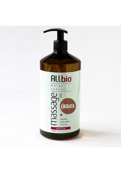 Allbio Masaj Yağı Çikolata 1 L