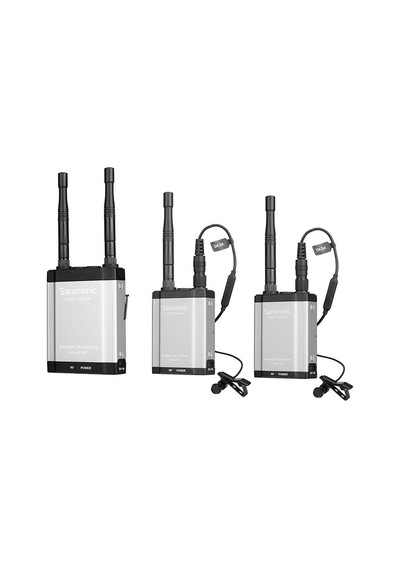 Saramonic Vlink2 Kit2 (TX+TX+RX) 2.4 GHz Kablosuz Mikrofon Sistemi