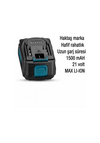 21v 1.5 Ah Li-ion Şarjlı Dal Budama Ve Matkap Bataryası - Yedek Akü - 907832527