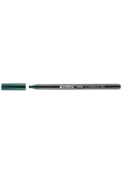 Edding 1255 Kaligrafi Kalemi - Çam Yeşili - 1 Kalem - Kaligrafi Ucu 3,5 Mm Genel