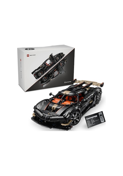 LEGO® Technic Koenigsegg Sadair’s Spear Mega Araba 42232 - Yetişkinler için Mühendislik Modeli Yapım Seti (4104 Parça)