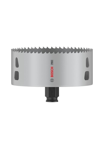 Pro Multi Material Power Delik Açma Testeresi Yumuşak Ahşap Alçıpan Ø 114 Mm Professional Aksesuar Döner Matkap V