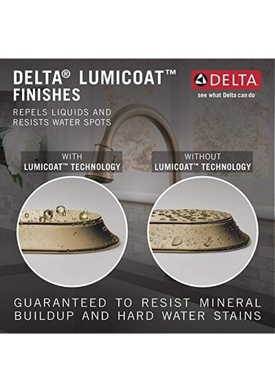 Delta Faucet Rp101629czpr Stryke Sabunluk, Lumicoat Şampanya Bronz 12 Izgara