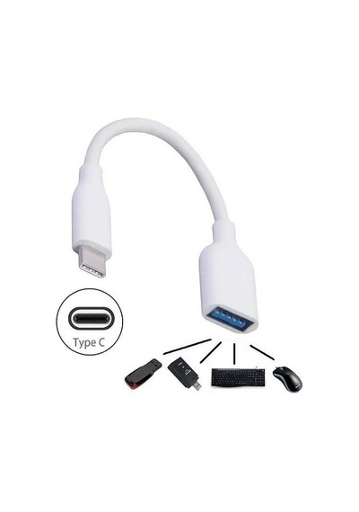 Typec Otg Kablo Type-c Otg Kablo Erkek Type-c Dişi Usb Kablo