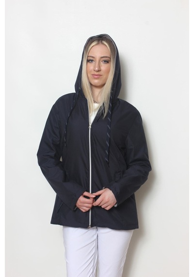 CottonCool Kadın Lacivert Içi Polar Mont