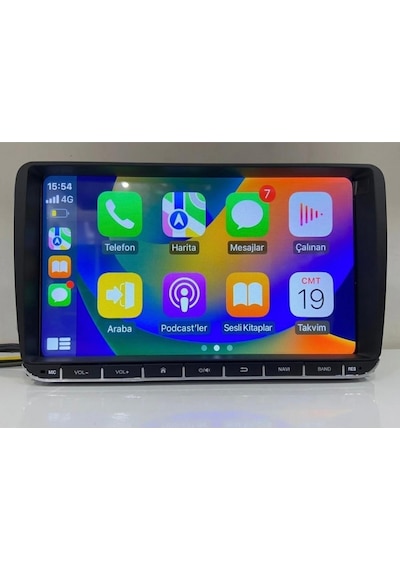 Volkswagen 9'' Uyumlu Android Carplay 2/32 Multimedya Qled Ekran Ahd Geri Görüş Kamera Fanlı Pro Seri 9"