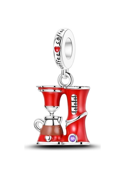 Filtre Kahve Makinesi Sallantılı Charm Gümüş