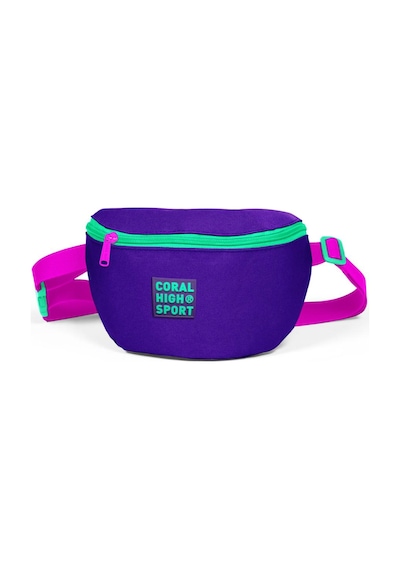 Coral High Sport Mor Pembe İki Bölmeli Bel Çantası 22620 Pembe