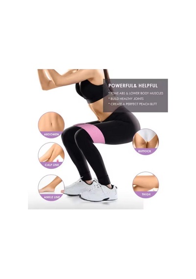 Xtr Fitness Loop Bant Direnç Bandı 3'lü Set Çok Renkli