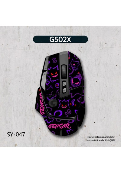 G502x Uyumlu Gaming Mouse Tape Kaymaz Ter Emici Yapışkanlı Koruyucu Mouse Kaplama Sticker Sy047
