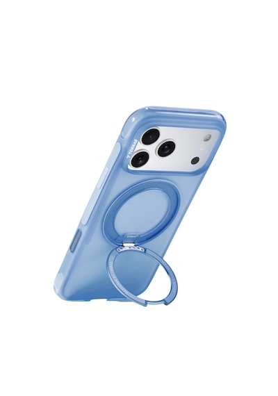 Torras Apple iPhone 17 Pro / 18 Pro Uyumlu Ostand R Air Magsafe Kapak Açık Mavi