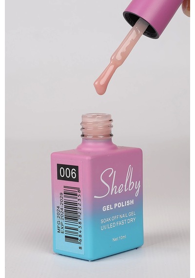 Shelby 10 Ml. A006 Nude Renk Kalıcı Oje