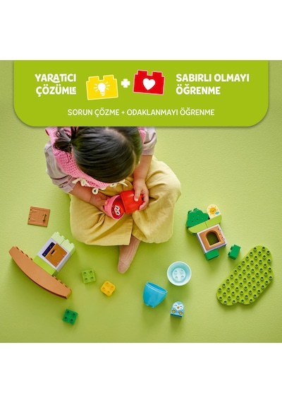 LEGO® DUPLO® Denge ve Dizme Ağacı 10440 - 18 Ay ve Üzeri Küçük Çocuklar için Eğitici Oyuncak Yapım Seti (27 Parça)