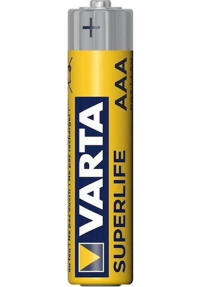 Varta Superlife 2006 AA Kalem Pil 12'li + Superlife 2003 AAA İnce Pil 12'li