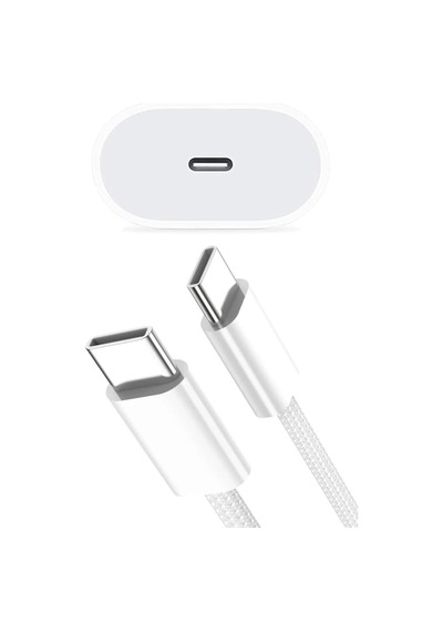 35w Gan Gerçek Güç İphone 15/16/17 Pro/pro Max İle Uyumlu Hızlı Type-c Adaptör+type-c Typec Kablolu Şarj