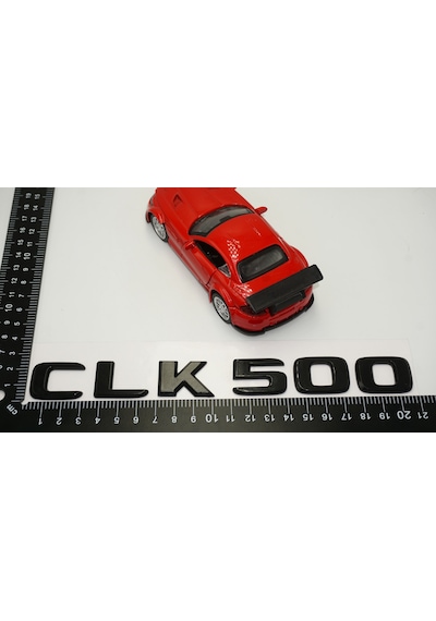 CLK 500 Bagaj Parlak Siyah ABS 3M 3D Yazı Logo