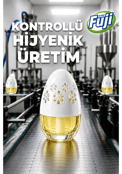 Ilgaz Fuji Limon Kokulu Araç, Wc, Oda Ve Ortam Kokusu 100 Ml Pure Lime Kalıcı Kavanoz Koku