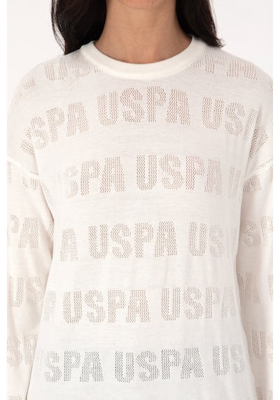 U.s. Polo Assn. Kadın Kazak /triko 50309651-vr256 İnci