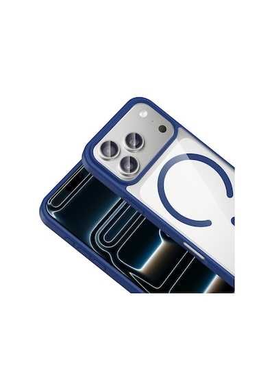 Apple iPhone Uyumlu 17 Pro Max Kılıf Kenarlar İnce Arka Kısım Magsafe Kamera Yükseltili Silikon