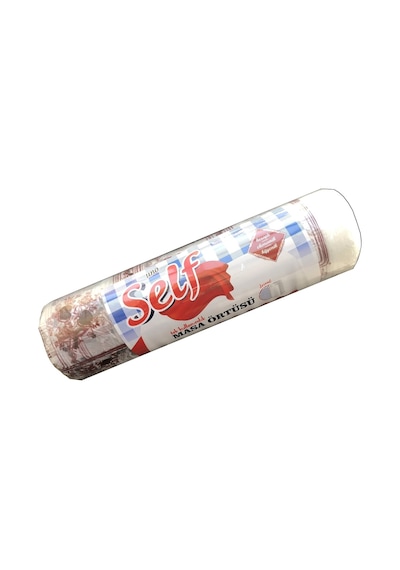 Self Tek Kullanımlık Plastik Masa Örtüsü 100X120 Cm - 50'Li X 2