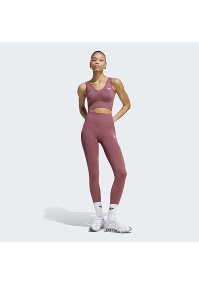 Adidas Essentials Seamless Kadın Bordo Tayt Ia4409