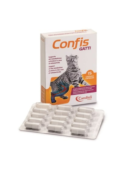 Candioli Confis Ultra Cat Kedi Eklem Vitamini 15 Kapsül Kireçlenme Ve Scottish Destek