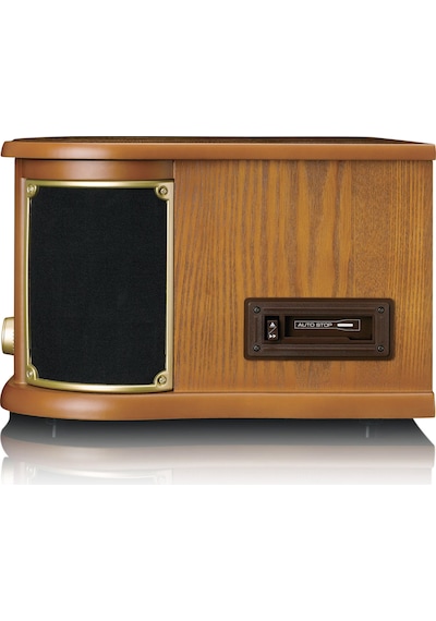 Lenco TCD-2551WD Ahşap Retro Bluetooth USB FM Radyo CD Kaset Özellikli Pikap