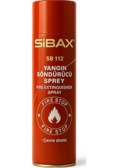 Sibax Sb112 Yangın Söndürücü Sprey 600ml
