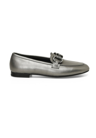 Butigo 25s-701 5fx Kursun Kadın Loafer 000000000101983240 Gri