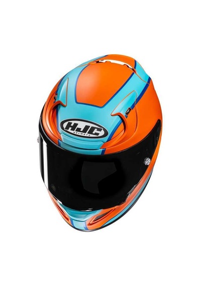 Hjc Rpha12 Respon Mc27sf Kapalı Kask Turuncu - Mavi