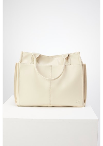 Manuka Deri Everyday Bag Bej Bej