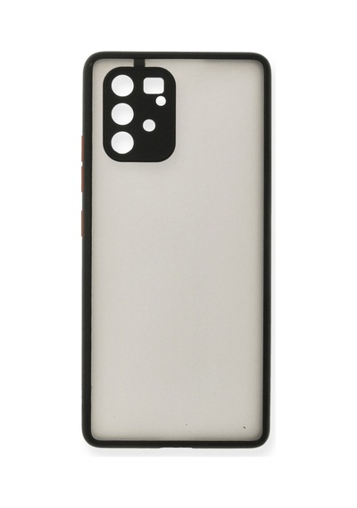 Samsung Galaxy Uyumlu - A91 / S10 Lite Kılıf Montreal Silikon Kapak - Siyah