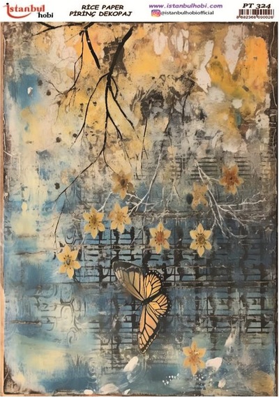 Pirinç Dekopaj Kağıdı 30x42cm Pt-324