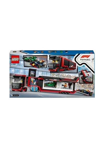 Lego F1 Arabalı F1 Kamyonu Eğlenceli Oyun Seti 8 Yaş Ve Üzeri İçin