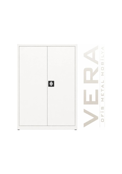 Çelik Dosya Dolabı Metal Dolap Ofis Dolapları 80x38x120 Beyaz