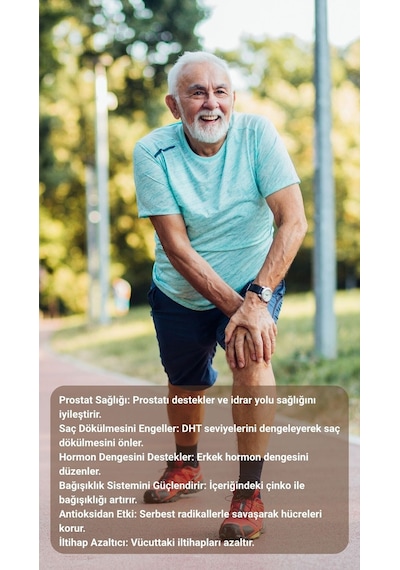Cüce Palmiye Takviyesi Erkek Sağlığı Ve Desteği İçin 60 Kapsül
