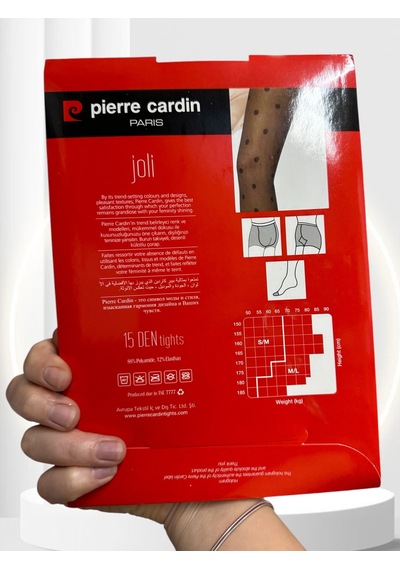 Pc Paris Loi 15 Den Puantiyeli İnce Şık Külotlu Çorap -eflatun/pe Pembe