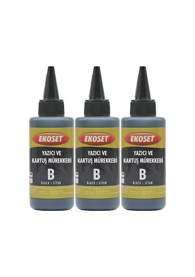 Ekoset Canon G1410 G2410 G3410 G4410 Uyumlu Siyah Mürekkep 300 ML