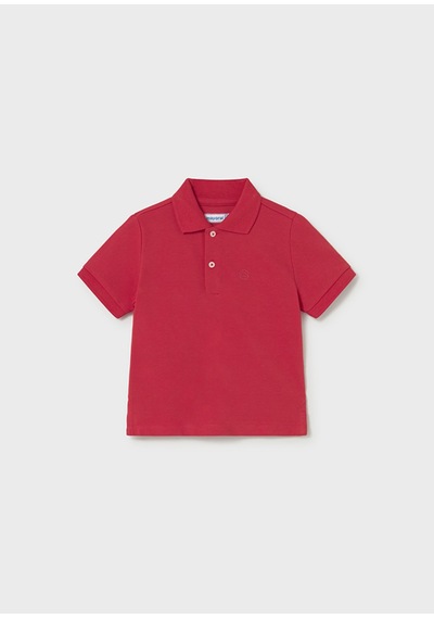 Bebek Polo Yaka T-shirt Kırmızı