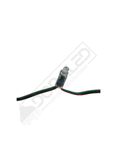 5v Adreslenebilir Pixel Point Rgb Led 12mm 50 Adet