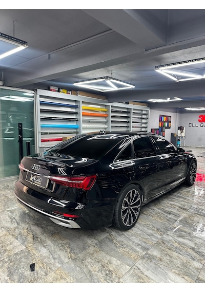 Audi A6 4k 2019 Ve Üzeri Uyumlu S Line Yükseltme Facelift Body Kit Seti Gri Trim -hazır Stok