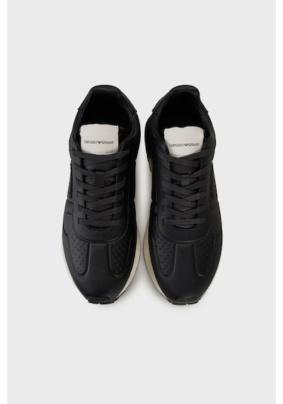 Emporio Armani Erkek Ayakkabı Em003740 Af19726 Mc005 Siyah Siyah