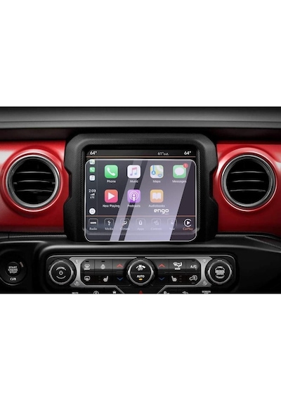 Jeep Wrangler Mat Ekran Koruyucu 8.4 İnç Multimedya Uyumlu