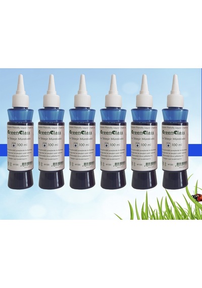 Green Class Mürekkep Seti-Mavi 6X100 600 Ml